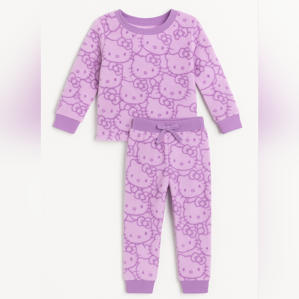 Sanrio Lavender Hello Kitty Pajama Set